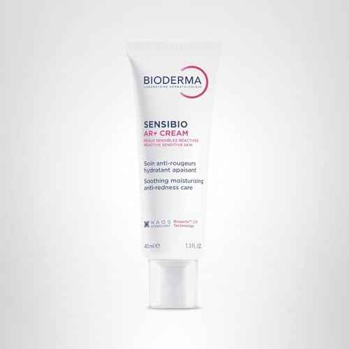Bioderma Sensibio AR+ Cream, Facial Redness Relief Lotion for Sensitive Skin, Soothing and Moisturizing Care