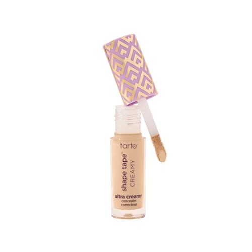 tarte shape tape creamy concealer ? Full-Coverage, Hydrating, Natural Matte Finish Formula for Under Eye, Dark Circles, Fine Lines, Redness, Dermatologist-Tested, Vegan, Cruelty-Free