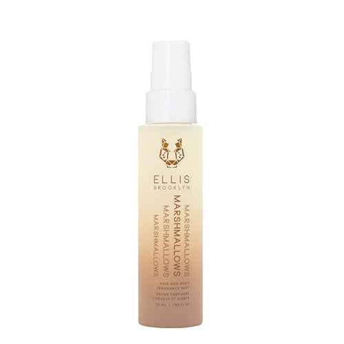 Ellis Brooklyn MARSHMALLOWS Hair And Body Fragrance Mist - Gourmand Perfume Mist with Marshmallow, Caramel Accord, & Milky Musks, Vegan Perfume Made In The USA, 50ml 1.7 Fl Oz