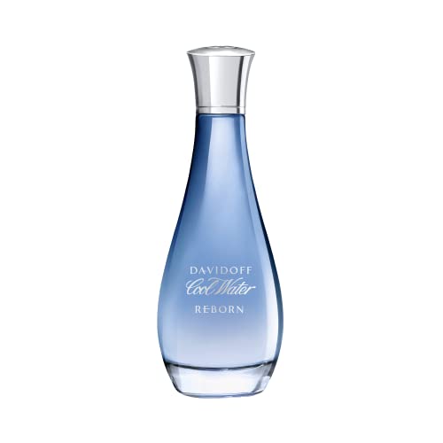 Davidoff Cool Water Reborn Eau de Toilette ? Floral Woody Women's Perfume ? With Notes of Rose Absolute, Vetiver & Tonka Bean ? Long Lasting Fragrance ? 3.3 Fl Oz