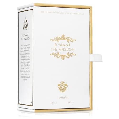 Lattafa The Kingdom Eau De Parfum Spray for Men, 3.4 Ounce