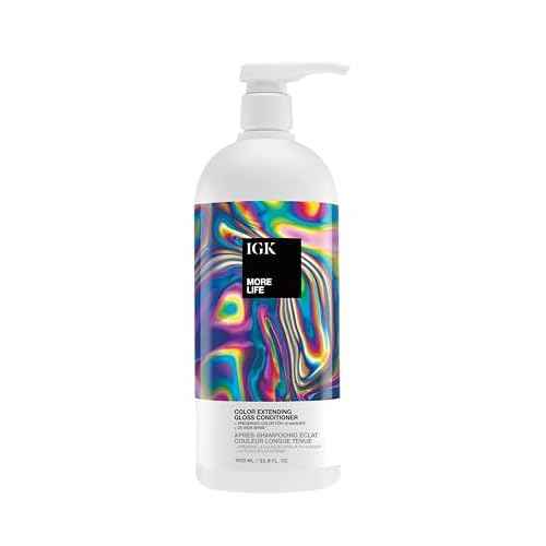 IGK More Life Color Extending Gloss Conditioner Liter