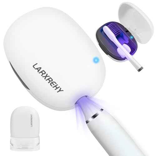 Toothbrush Cleaner Case - Toothbrush Covers with Holder - Rechargeable & Portable Travel Home Toothbrushes Cleaner Case - Fits All Manual or Electric ToothBrushes(White)