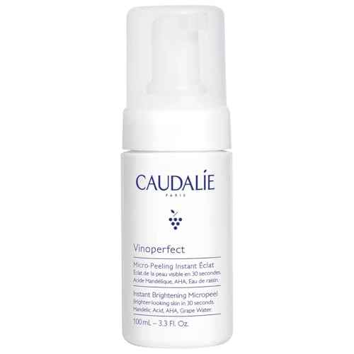 Caudalie Vinoperfect Instant Brightening Mandelic Acid and AHAs Micropeel Foam Cleanser - 100 mL