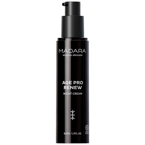 M?DARA AGE?PRO Renew Night Cream 50?ml ? Intensive Overnight Anti?Ageing Moisturiser with Hyaluronic Acid & Botanical Actives to Revitalise, Smooth and Restore Mature, Tired Skin