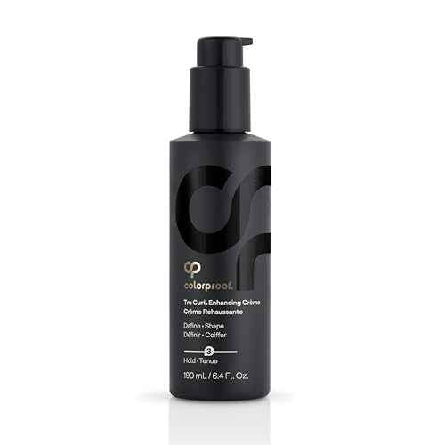 Colorproof Tru Curl Enhancing Cr?me 6.4 Fl oz. Curl Creme with Black Currant, Jasmine & Peach Scent, Anti-Frizz, Humidity Control & Nourishing Curl Cream for Curly Hair Formula