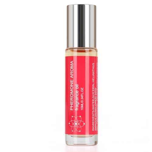 Pheromone Perfume for Women, Women Fragrance Pheromone Cologne Attract Men, Long Lasting Women's Perfume, Roller Ball Design, Portable and Fruity