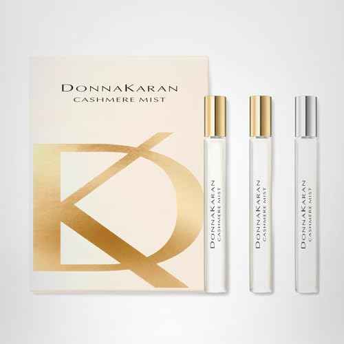 Donna Karan Cashmere Mist Purse Spray Trio Set For Women - 2 x Eau de Parfum 0.34 Fl. Oz. & 1 x Eau de Toilette 0.34 Fl. Oz.