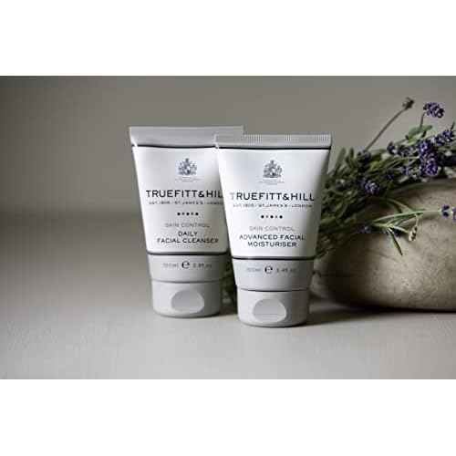 Truefitt & Hill Luxury Aftershave Balm - Ultimate Comfort - Premium Soothing Moisturizer with Aloe Vera Extract - Ideal for Sensitive Skin, Razor Burn Relief, and a Silky Smooth Finish - 3.38 oz.