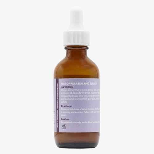 100% All Natural Super Serum ? Vitamin A, C & E + Ferulic Acid | Brightens Skin | Plant-Based, Non-GMO for Face & Neck - Made in the USA (2oz)