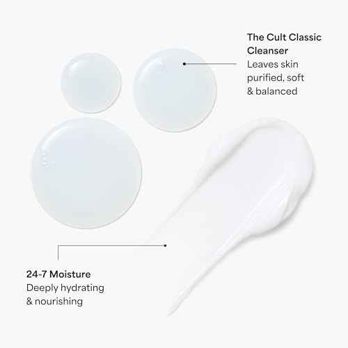 TULA Skincare Cleansing & Hydrating Duo - Includes Travel Sized 24-7 Moisture Hydrating Day & Night Cream and Cult Classic Purifying Face Cleanser, 2-piece set