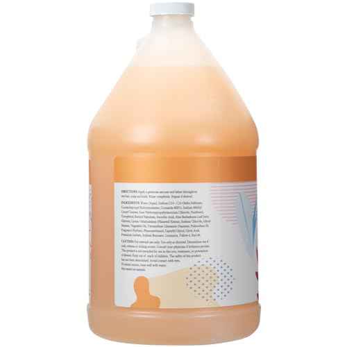 Ginger Lily Farms Botanicals 3-in-1 Shampoo, Conditioner & Body Wash, Coco Mango, 100% Vegan & Cruelty-Free, Coconut Mango Scent, 1 Gallon (128 fl oz) Refill