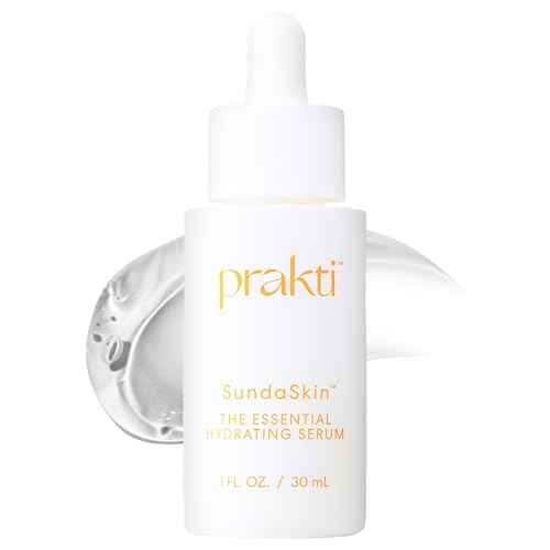 Prakti SundaSkin Essential Hydrating Serum, Firms, Smooths & Evens Skin Tone with Niacinamide & Hyaluronic Acid, 1 fl oz