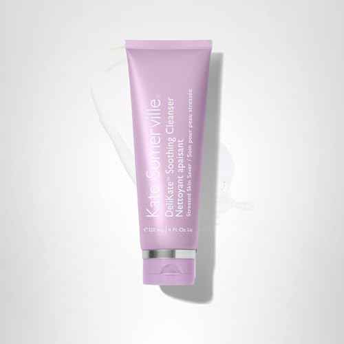 Kate Somerville DeliKate Soothing Cleanser – Hydrating Face Wash for Sensitive Skin, Clinically Proven to Relieve Redness, Irritation & Tightness, 4 Fl Oz