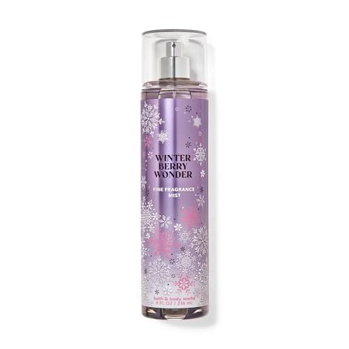 Bath & Body Works Fine Fragrance Body Spray Mist 8 fl oz / 236 mL (Winter Berry Wonder)