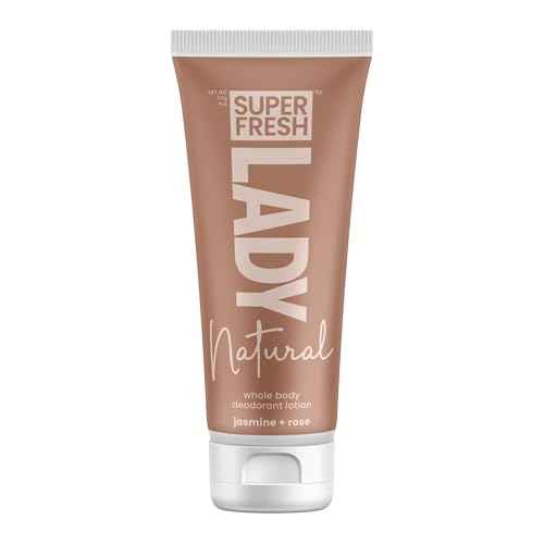 Super Fresh Lady Parts Natural Deodorant for Women Aluminum Free Odor Control for Privates Underboobs Thighs Armpits and Skinfolds Jasmine Rose Scent Long Lasting Freshness for Sensitive Feminine Care