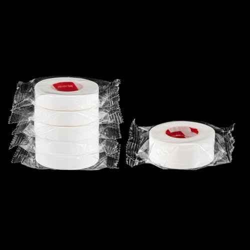 20PCS Lash Tape for Lash Extension Supplies, Micro-Porous & Breathable Lash Extension Tapes, Micropore Eyelash Tape for Sensitive Skin, Pain-Free Removal Eyelash Extension Tapes