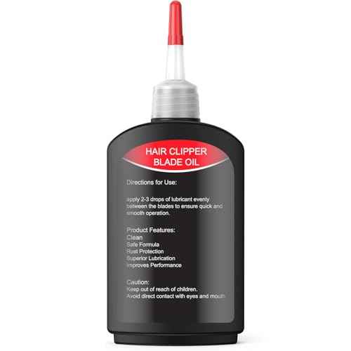 Premium Hair Clipper Blade Lubricating Oil for Clippers, Trimmers, Groomers, Rust Prevention, 4.05oz/120ml,