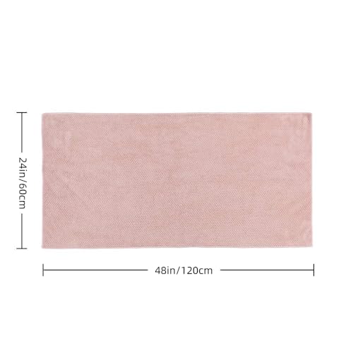 Microfiber Hair Towel Quick Dry Hair Towel Hair Drying Towels Suitable for All Kinds of Hair Ultra Absorbent Long and Thick Hair 24X48inch Dark Brown (1pcs)