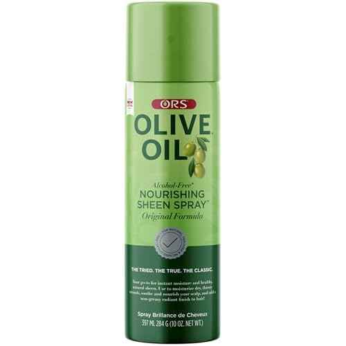 ORS Olive Oil Nourishing Sheen Spray Original Moisturizes Hair for Healthy Sheen 10 Ounce