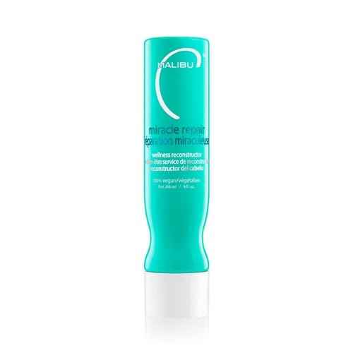 Malibu C Miracle Repair Hair Reconstructor - Nourishing Treatment for Weak, Damaged Strands - Flax Protein & Vitamin B5 for Moisture