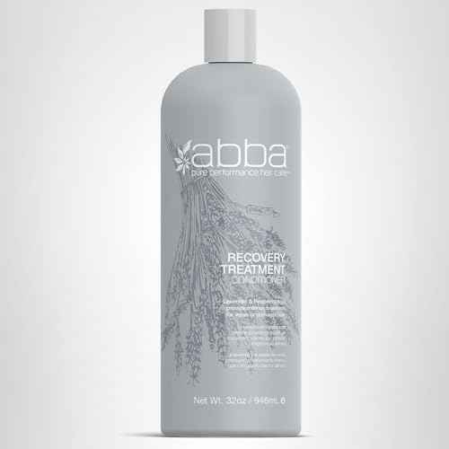 ABBA – Pure Specialty Recovery Treatment Conditioner – Peppermint Oil & Lavender, 32 fl oz