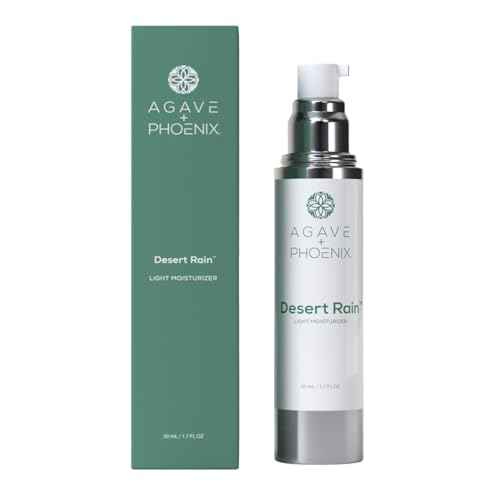 Desert Rain | Women's Daily Light Moisturizer for Sensitive, Dry & Oily Skin, Made with Hyaluronic Acid, Vitamin C & Natural Ingredients, Hydrating & Restoring Face Cream