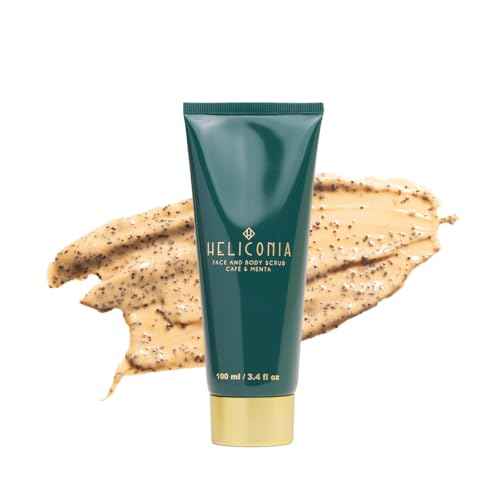 Face and Body Scrub Coffee & Mint ? Exfoliating Scrub with Arabica Coffee, Chamomile & Mint | Hydrating, Calming & Revitalizing | For Sensitive Skin | Tropical Skincare | 100 ml