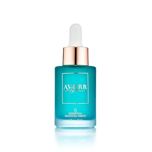 Averr Aglow Radiant Skin Essential Renewing Serum, All Natural & Vegan Ingredients
