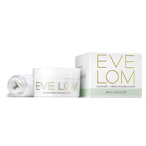 EVE LOM The Original Balm Cleanser - Facial Cleansing Balm - 5-in-1 Facial Cleanser & Muslin Cloth - Deep Cleansing & Gentle Exfoliation, Hydrating Skin Benefits, Removes Waterproof Make-Up