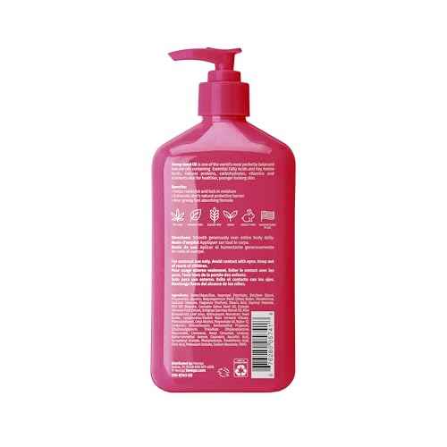 Hempz Brazilian Berry Beauty Actives Lotion with Peptides and Amino Acids, Hydrating and Firming Moisturizer for Body, Hands and Feet 17 oz.