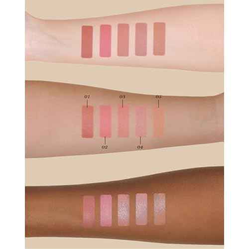 Flower Knows Little Angel Cream Blush,Buildable & Blendable Makeup Blush for cheeks,Soft & Long-lasting,Dusty Mauve Rose Flush for All Skin Tones(04 Rose Ashes,6g)