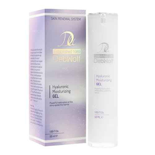 Hyaluronic Moisturizing Gel - Reduces Wrinkles, Deep Hydration, Reinforces Barrier, Anti-Aging, Enriched with LIFT Oleoactif & Argireline, Moisturizer Face Cream for Women, 50ml (1.69 fl. oz)