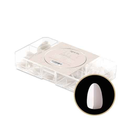 Apres Neutrals Gel-X Whitney Box Of Nail Tips, 11 Sizes 00-9, Soft Gel Tip Box (150pcs) (Natural Almond Extra Short, 150)