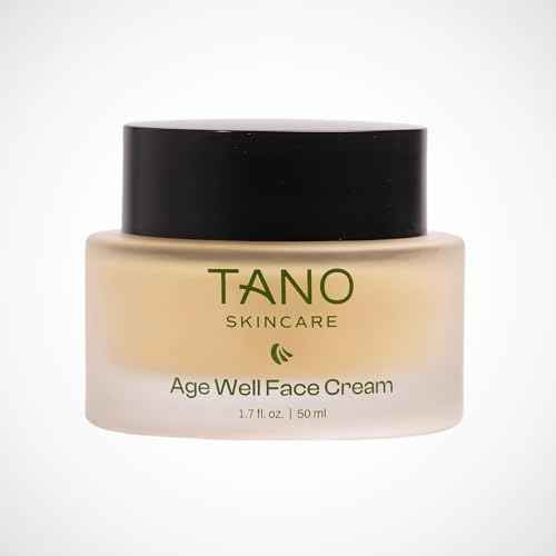 Tano Age Well Face Cream ? Retinol Alternative with Banana Sap, Hyaluronic Acid, Vitamin C ? Reduces Wrinkles, Firms Skin, Boosts Collagen ? Fragrance Free, EU Clean, 1.7oz