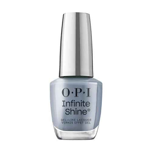 OPI Infinite Shine Never Leavin' Blue | Opaque Dark Blue Cr?me Long Wear Gel Like Nail Polish | Vegan, Long Lasting, Streak Free
