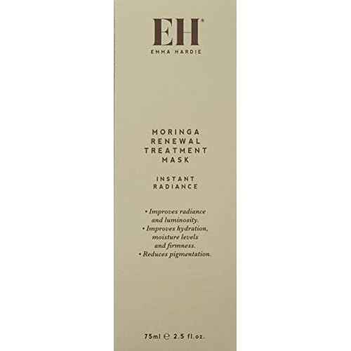 Emma Hardie 75ml Moringa Renewal Treatment Mask, Moisturizes & Firms Skin, Reduces Pigmentation & Evens Out Complexion, Suitable for Sensitive Skin, Vegan & Cruelty Free