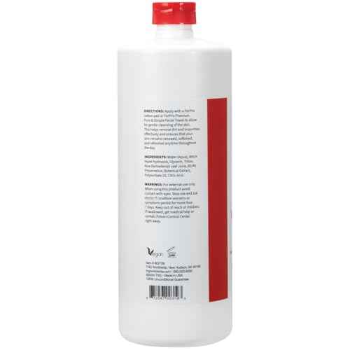 ForPro Premium Witch Hazel Toner, Alcohol-Free, Naturally Soothe, Tone & Hydrate Skin, Vegan, Fragrance-Free, 32 Fl Oz