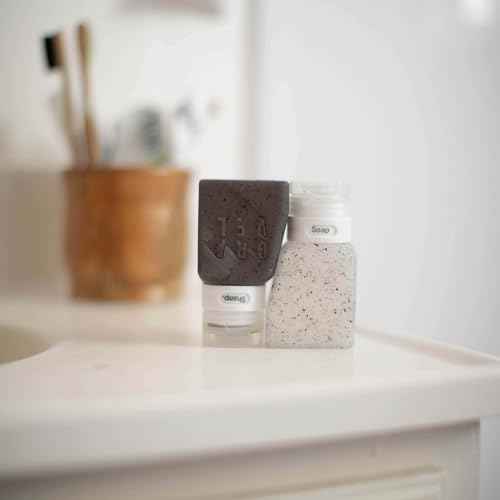 Gravel TSA Approved Travel Bottles ? Leakproof, BPA-Free, Compact Toiletry Containers (4-Pack, 3oz)