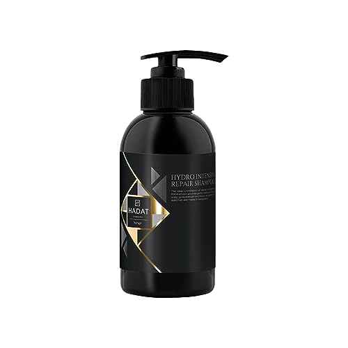 HADAT Hydro Intensive Repair Shampoo 8.45 Fl. Oz. (250 ml) Without Sulphates and Parabens: Natural Hydration and Strength. Deeply Moisturising Hair, Repairing Very Damaged Hair