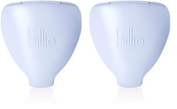 Billie 5-Blade Women’s Razor Travel Case - Cool Blue (Pack of 2)