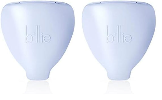 Billie 5-Blade Women’s Razor Travel Case - Cool Blue (Pack of 2)