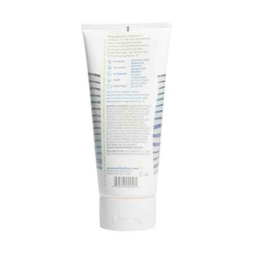 Seaweed Bath Co. Hydrate Body Cream, Eucalyptus Peppermint Scent, 6 Ounce, Nourishing Hand & Body Lotion Moisturizer for Dry Skin, with Sustainably Harvested Seaweed, Kukui Oil, Hyaluronic Acid