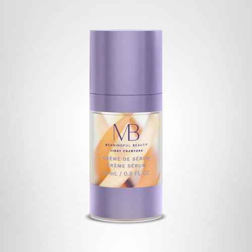 Meaningful Beauty Crème De Serum, Melon Extract Night Moisturizer , Orange , 0.5 Fl Oz (Pack of 1)