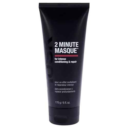 RUSK 2-Minute Masque, pH-Balanced Conditioner, Restoring and Conditioning, Treat + Transform In Just 2 Minutes, 6 oz