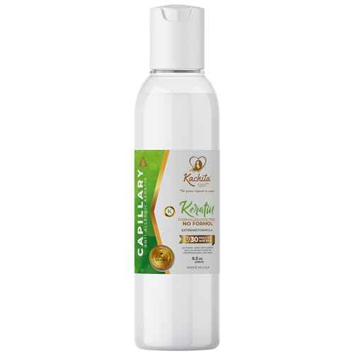 Brazilian Keratin Treatment Formaldehyde Free Kachita Spell Hair Straighteners No Formol Made in USA (8floz)