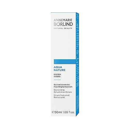 ANNEMARIE B?RLIND - AQUANATURE Revitalizing Rehydration Serum - Aloe Algae and Hyaluronic Acid Vegan Natural Facial Toner - Soothes, Hydrates, and Primes Skin for Day Cream - 5.07 Fl. Oz.