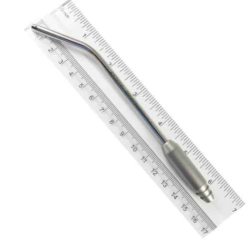OSUNG Dental Surgical Suction Tip, Stainless, 3 mm Dia, SN3SUS, 3 pcs