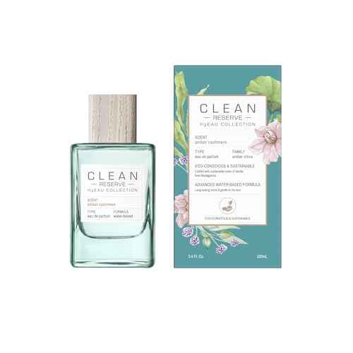 CLEAN H2EAU, Gentle, Hydrating Fragrance, Long Lasting, Water-Based Perfume for Everyday Wear, Cruelty-Free, Ethyl Alcohol, Phthalate & Paraben Free