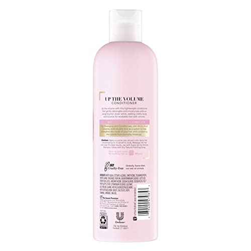 Suave+ Pink Up The Volume Volumizing Conditioner For Volumized Hair Volumizing Volume Conditioner With Amino Acid Complex 16.5oz
